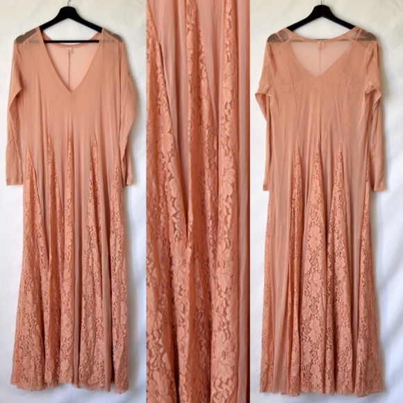 NWT Hot As Hell HAH Long Sleeve Lace Mesh Dress - Picture 2 of 8